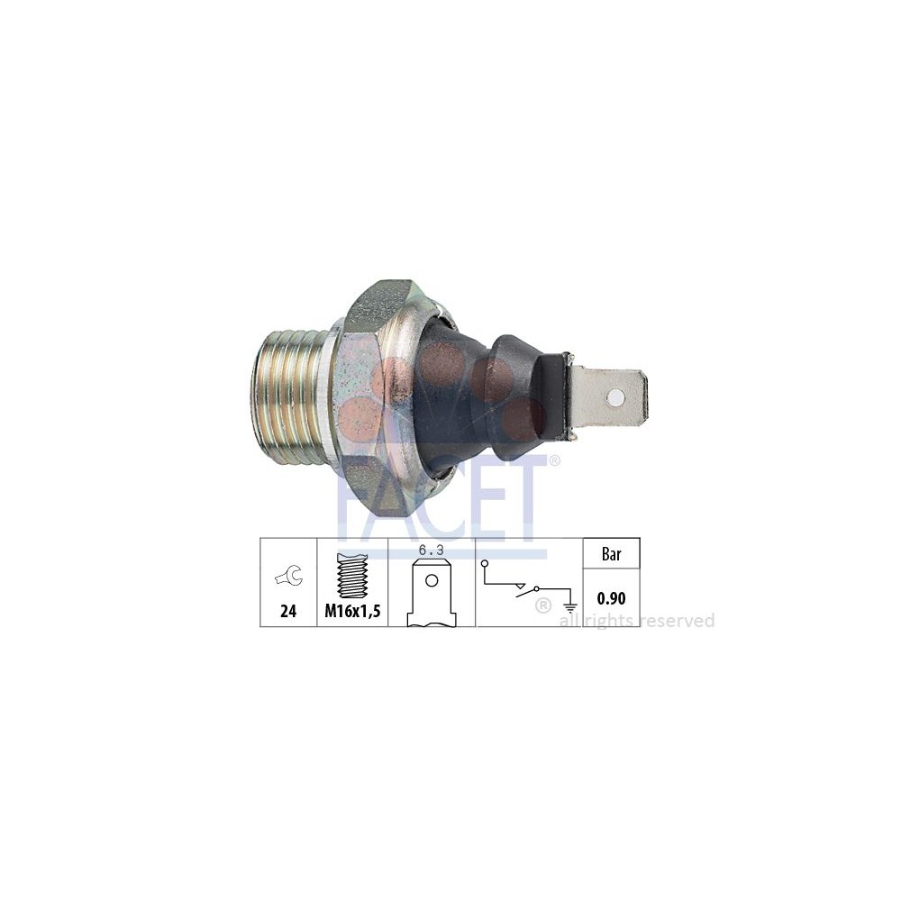 FACET Made in Italy - Öldruckschalter 7.0140