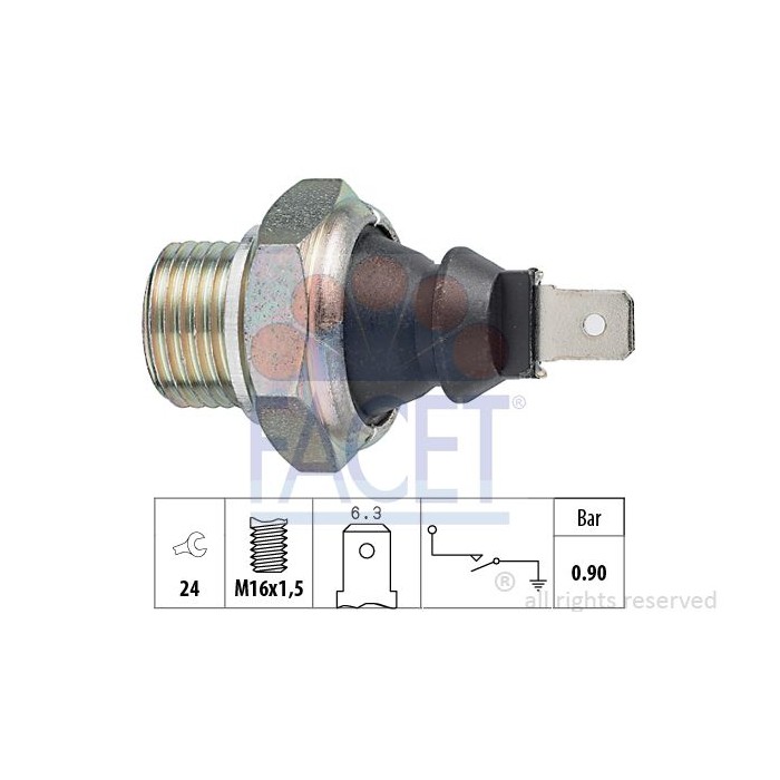 FACET Made in Italy - Öldruckschalter 7.0140