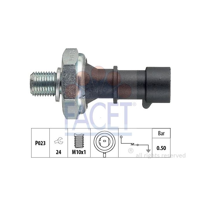 FACET Made in Italy - Öldruckschalter 7.0141