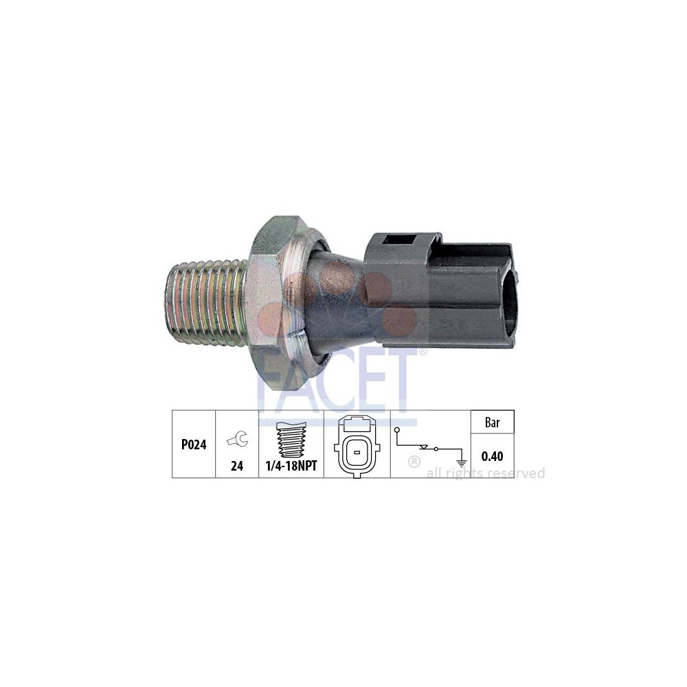 FACET Made in Italy - Öldruckschalter 7.0145