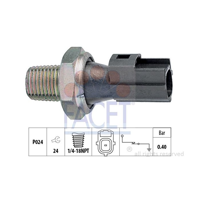 FACET Made in Italy - Öldruckschalter 7.0145