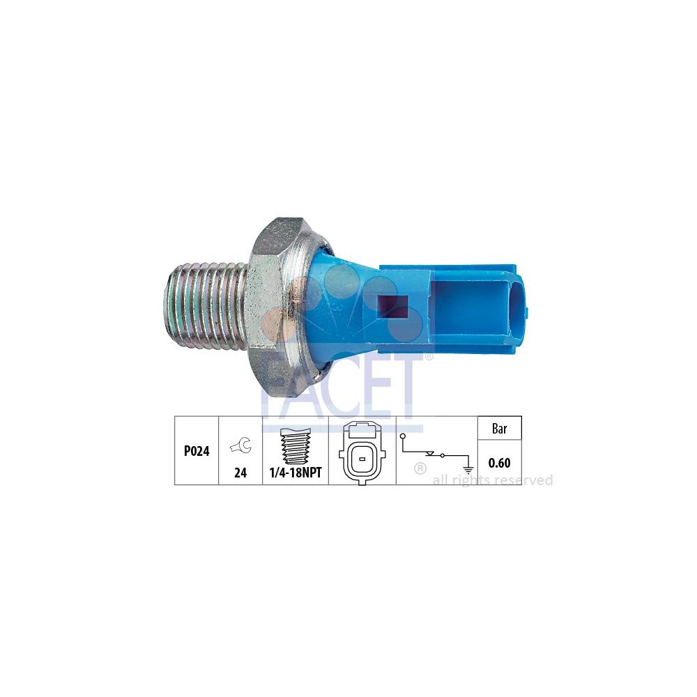 FACET Made in Italy - Öldruckschalter 7.0147