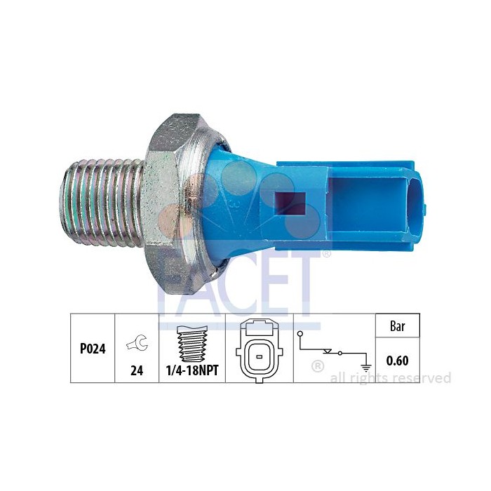 FACET Made in Italy - Öldruckschalter 7.0147