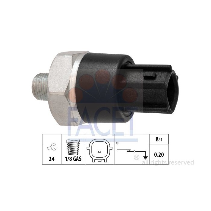 FACET Made in Italy - Öldruckschalter 7.0166