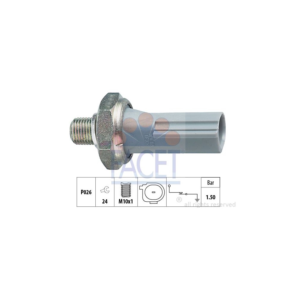 FACET Made in Italy - Öldruckschalter 7.0176