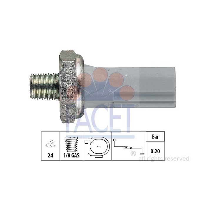 FACET Made in Italy - Öldruckschalter 7.0187