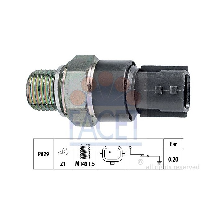 FACET Made in Italy - Öldruckschalter 7.0189