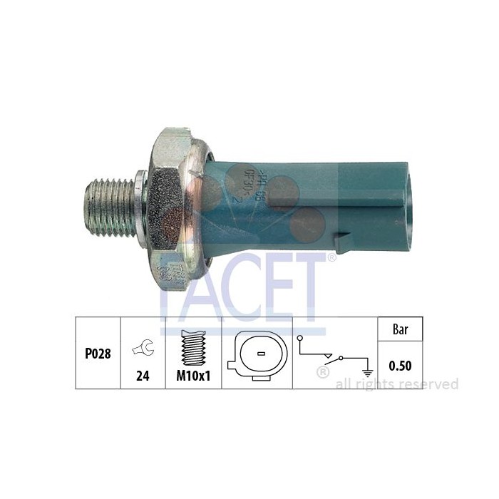 FACET Made in Italy - Öldruckschalter 7.0196