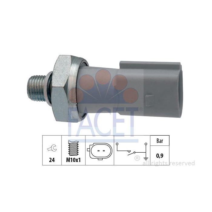 FACET Made in Italy - Öldruckschalter 7.0197