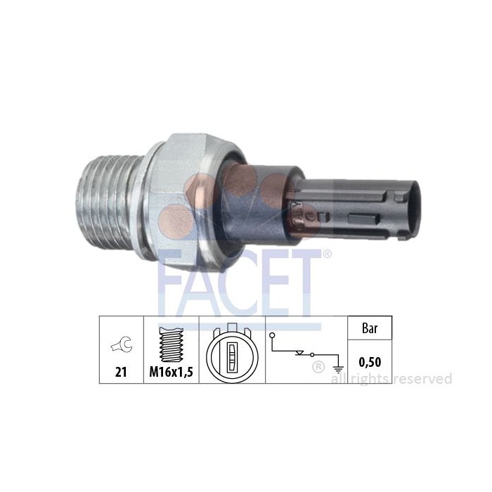 FACET Made in Italy - Öldruckschalter 7.0203