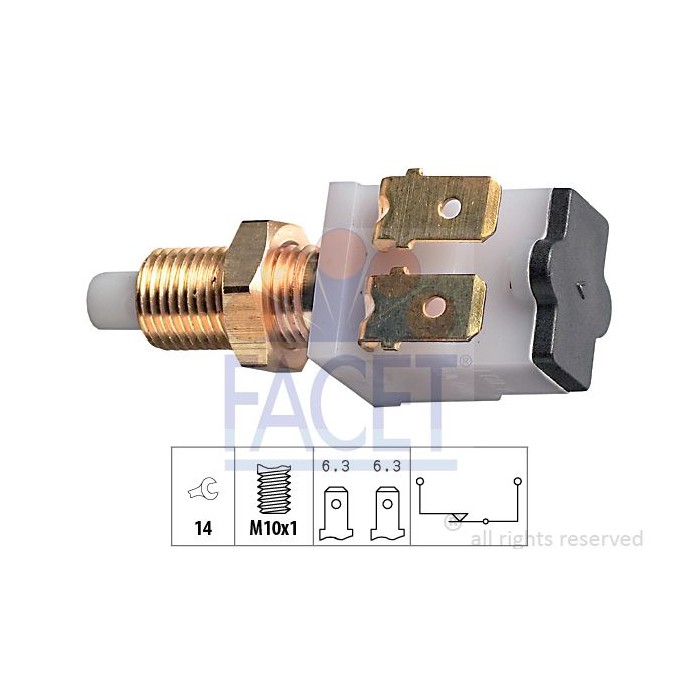 FACET Made in Italy - Bremslichtschalter 7.1007