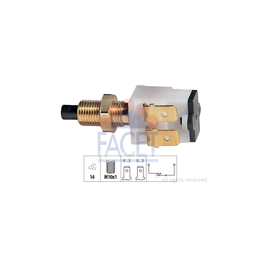 FACET Made in Italy - Bremslichtschalter 7.1008