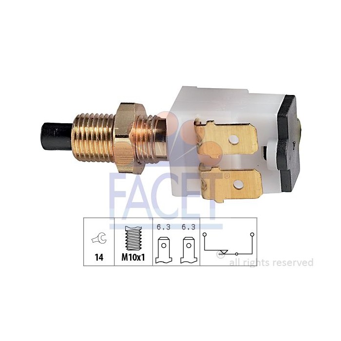 FACET Made in Italy - Bremslichtschalter 7.1008