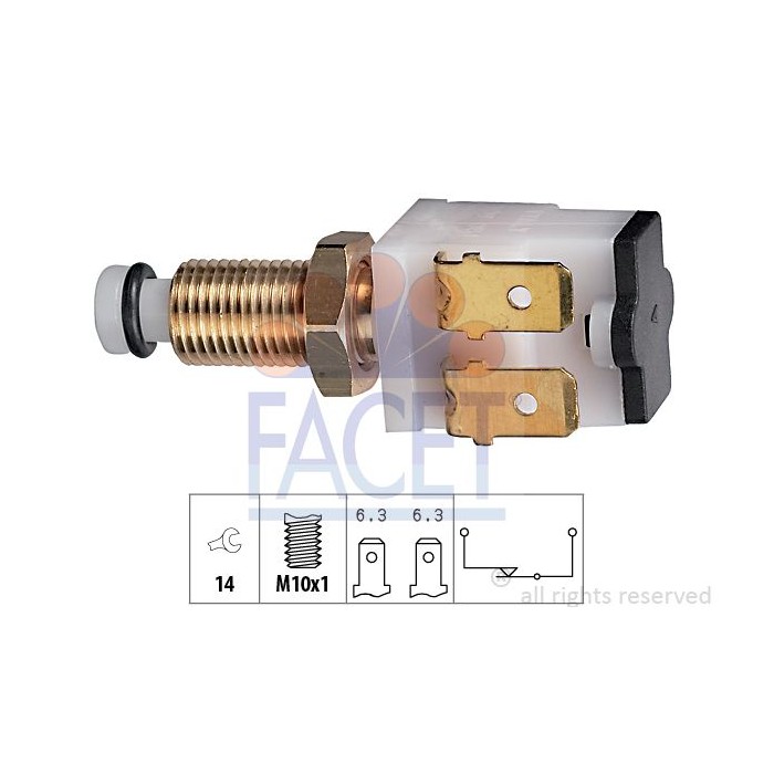 FACET Made in Italy - Bremslichtschalter 7.1009