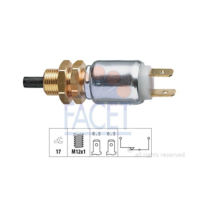 FACET Made in Italy - Bremslichtschalter 7.1014