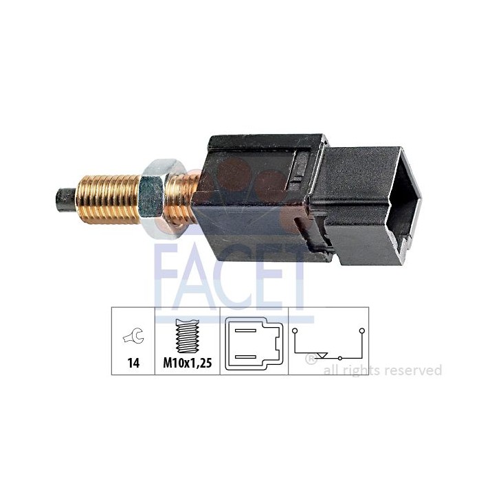 FACET Made in Italy - Bremslichtschalter 7.1052