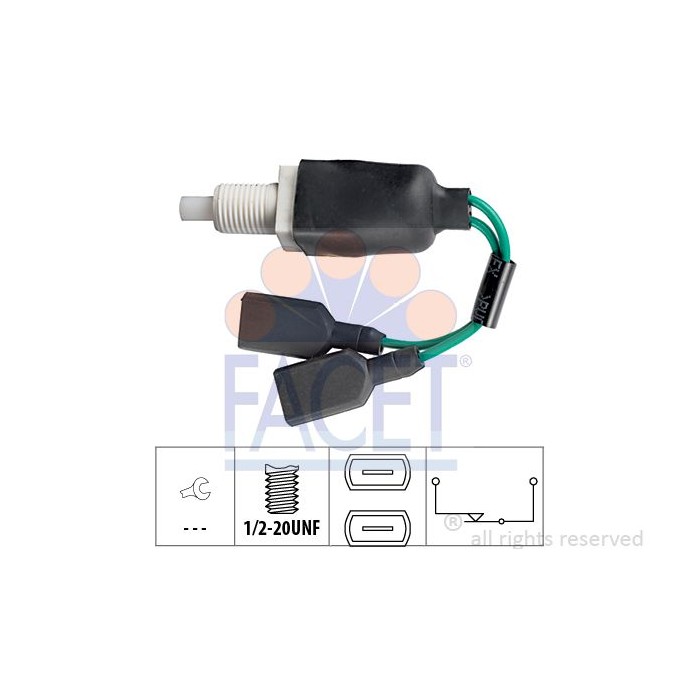 FACET Made in Italy - Bremslichtschalter 7.1059