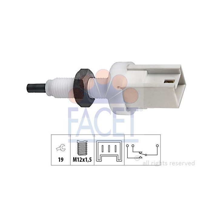 FACET Made in Italy - Bremslichtschalter 7.1067