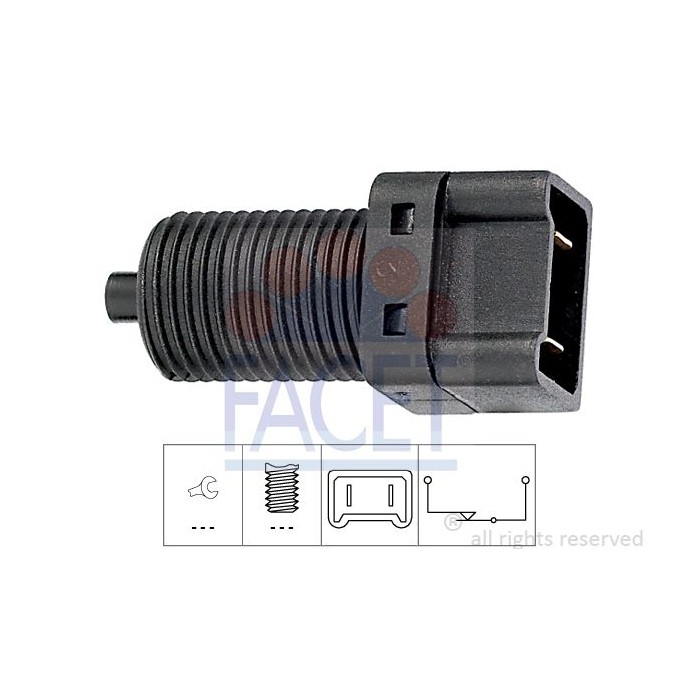 FACET Made in Italy - Bremslichtschalter 7.1075