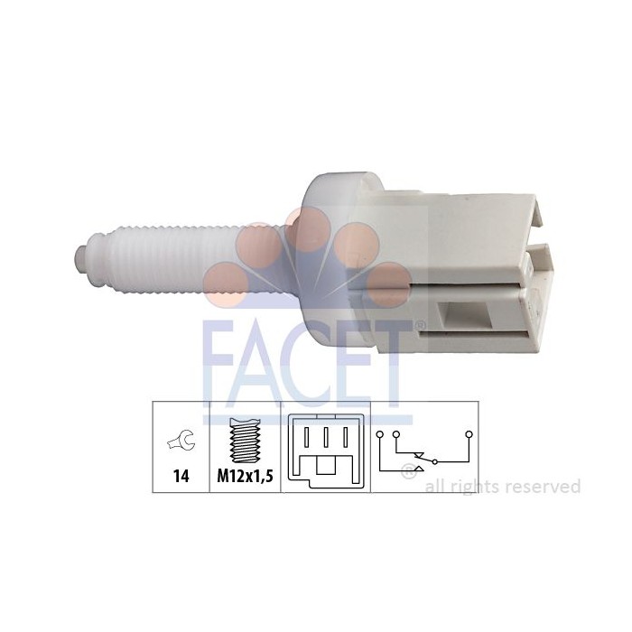 FACET Made in Italy - Bremslichtschalter 7.1077