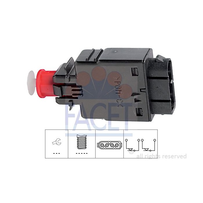 FACET Made in Italy - Bremslichtschalter 7.1081