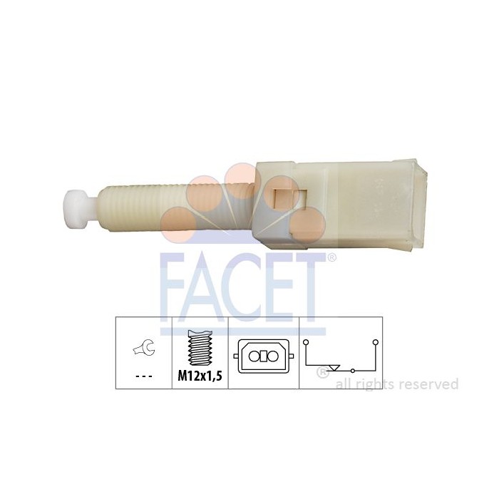 FACET Made in Italy - Bremslichtschalter 7.1087