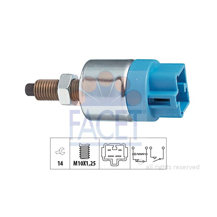 FACET Made in Italy - Bremslichtschalter 7.1090