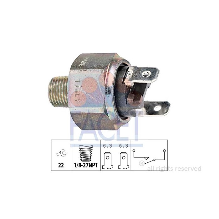 FACET Made in Italy - Bremslichtschalter 7.1101