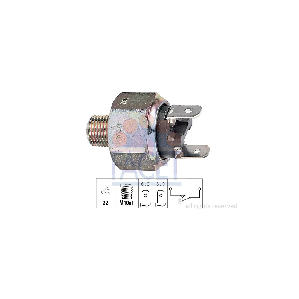 FACET Made in Italy - Bremslichtschalter 7.1102