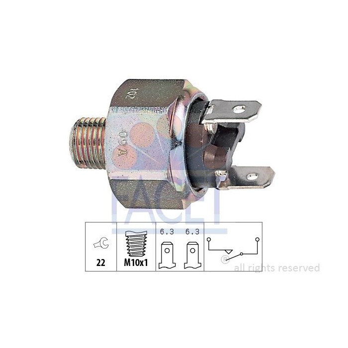 FACET Made in Italy - Bremslichtschalter 7.1102