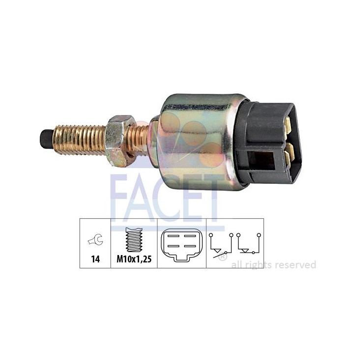 FACET Made in Italy - Bremslichtschalter 7.1125