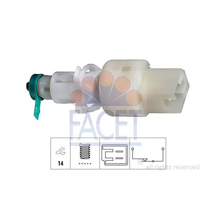 FACET Made in Italy - Bremslichtschalter 7.1127