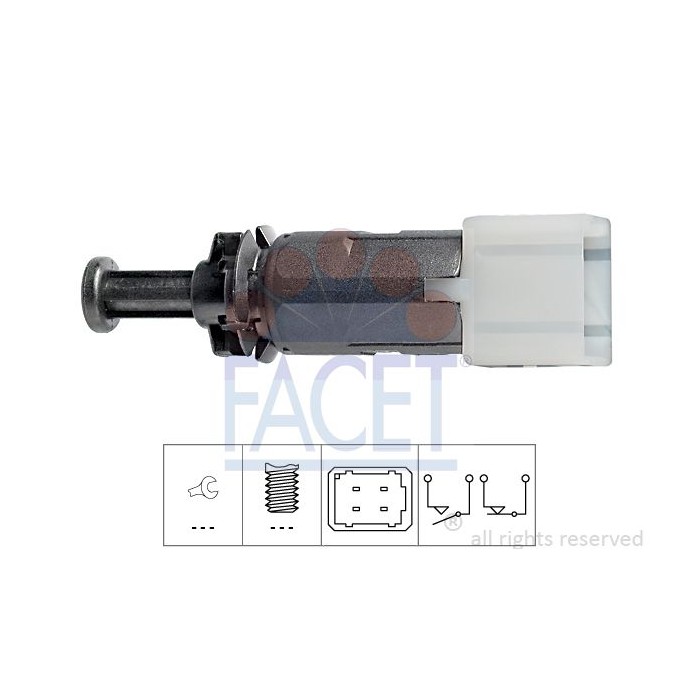 FACET Made in Italy - Bremslichtschalter 7.1149