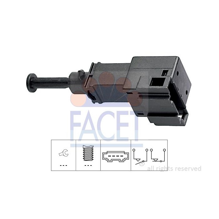 FACET Made in Italy - Bremslichtschalter 7.1151