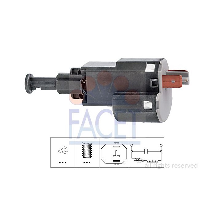 FACET Made in Italy - Bremslichtschalter 7.1155