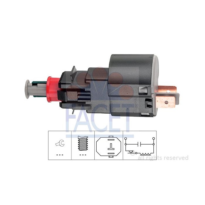 FACET Made in Italy - Bremslichtschalter 7.1162