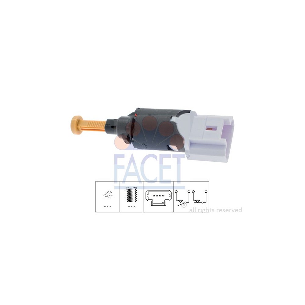 FACET Made in Italy - Bremslichtschalter 7.1197
