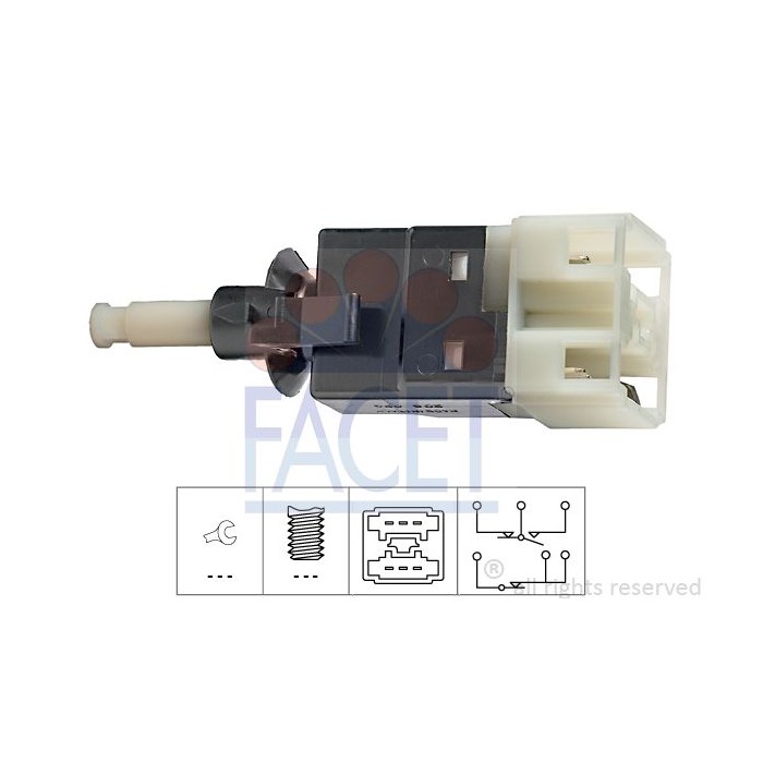 FACET Made in Italy - Bremslichtschalter 7.1206