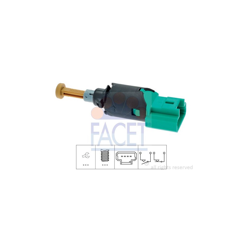 FACET Made in Italy - Bremslichtschalter 7.1213