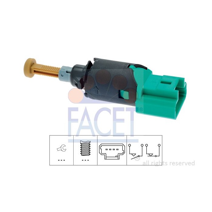 FACET Made in Italy - Bremslichtschalter 7.1213