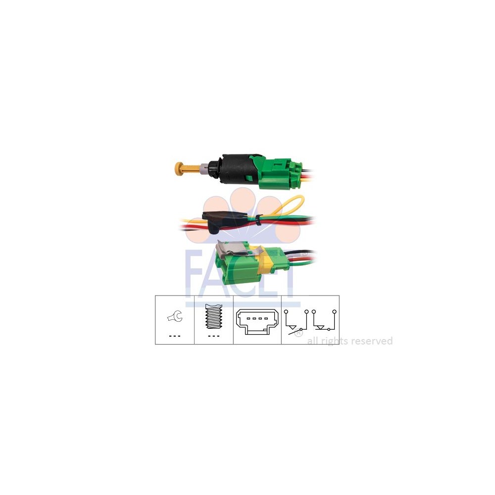 FACET Made in Italy - Bremslichtschalter 7.1213K