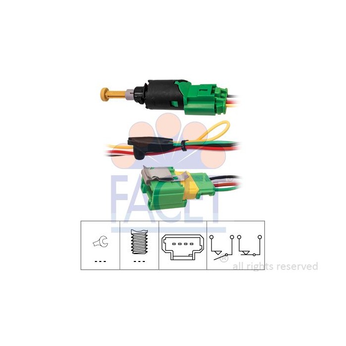 FACET Made in Italy - Bremslichtschalter 7.1213K