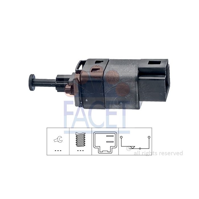 FACET Made in Italy - Bremslichtschalter 7.1251