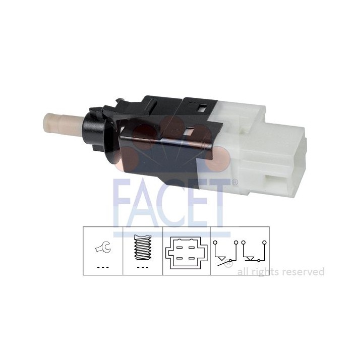 FACET Made in Italy - Bremslichtschalter 7.1252