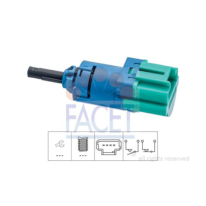 FACET Made in Italy - Bremslichtschalter 7.1286