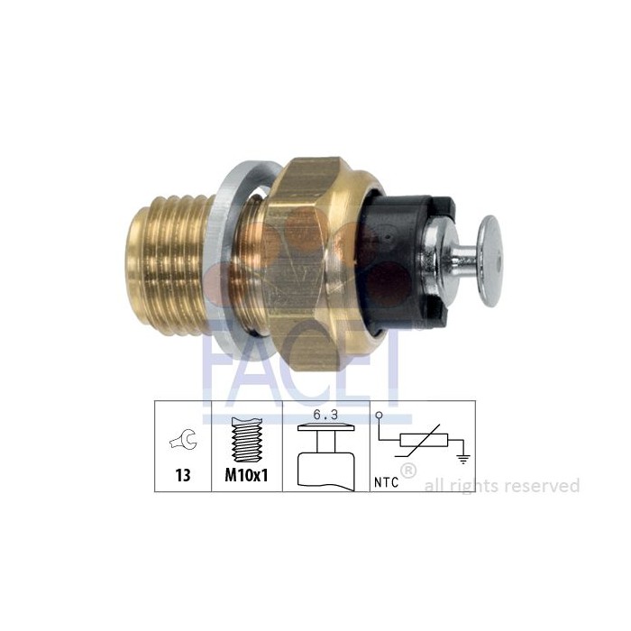 FACET Made in Italy - Sensor, Öltemperatur 7.3093
