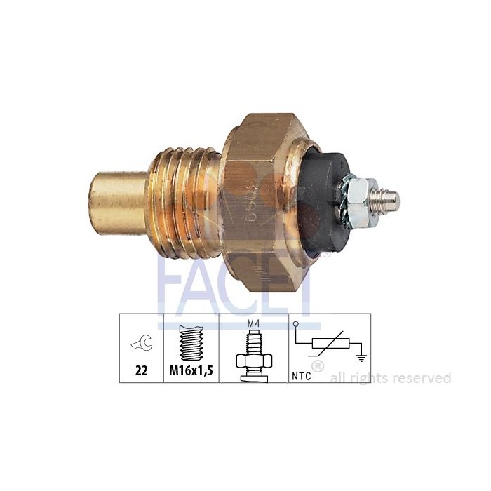 FACET Made in Italy - Sensor, Öltemperatur 7.3099