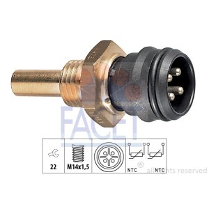 FACET Made in Italy - Sensor, Kühlmitteltemperatur 7.3151
