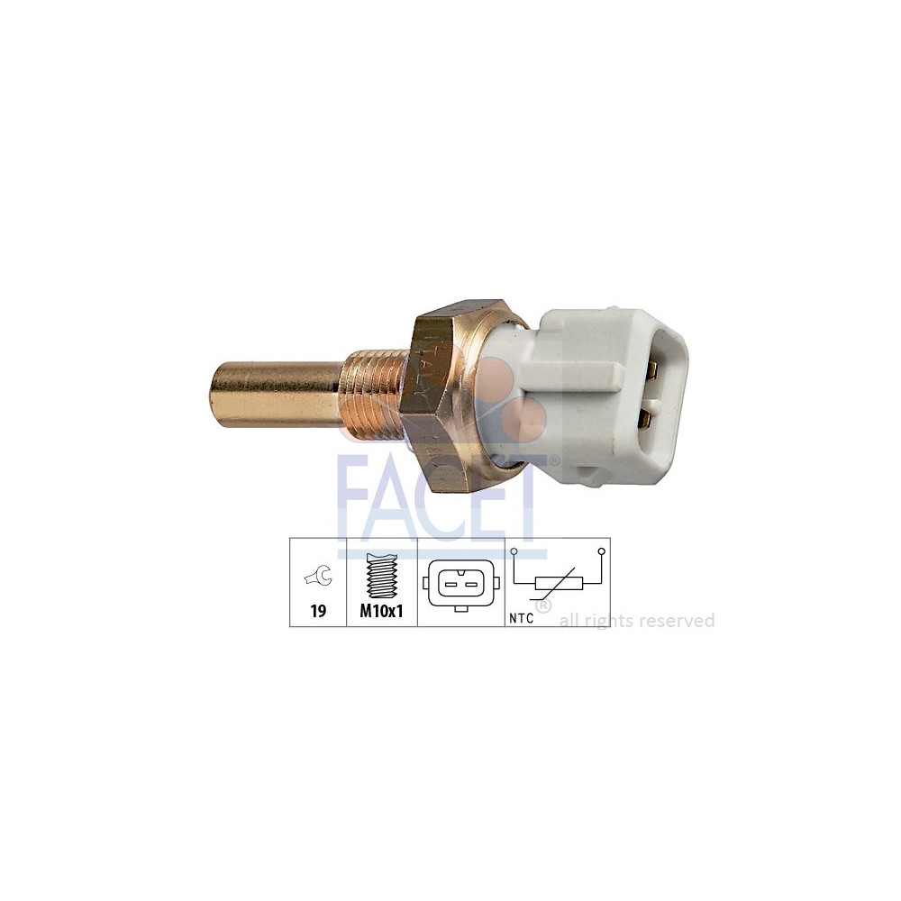 FACET Made in Italy - Sensor, Kühlmitteltemperatur 7.3171