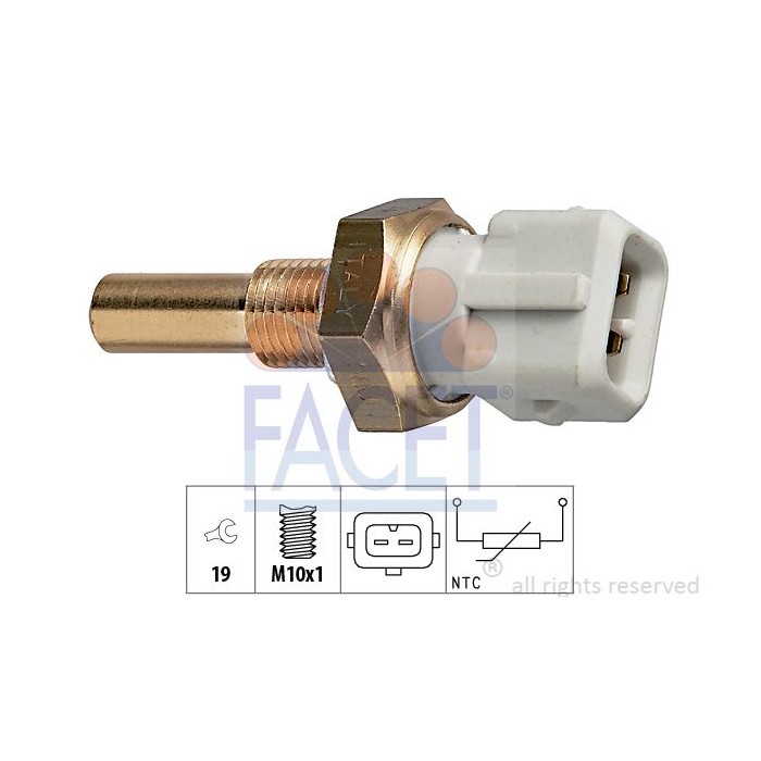 FACET Made in Italy - Sensor, Kühlmitteltemperatur 7.3171